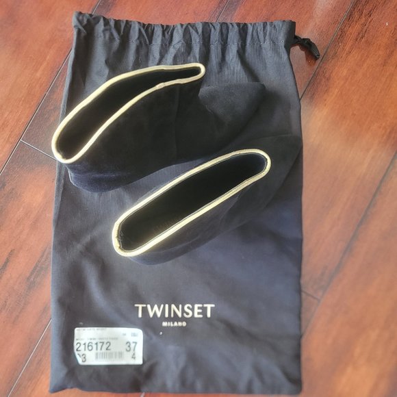 TWINSET LUXURY MILANO Suede Ankle Boots(size 6)|*SCULPTED HEEL-DRESS UP or DOWN* - Picture 12 of 16